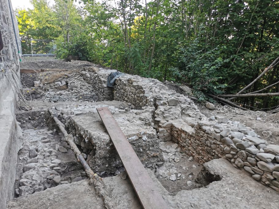 Archäologische Grabungen am Sieberflügel
